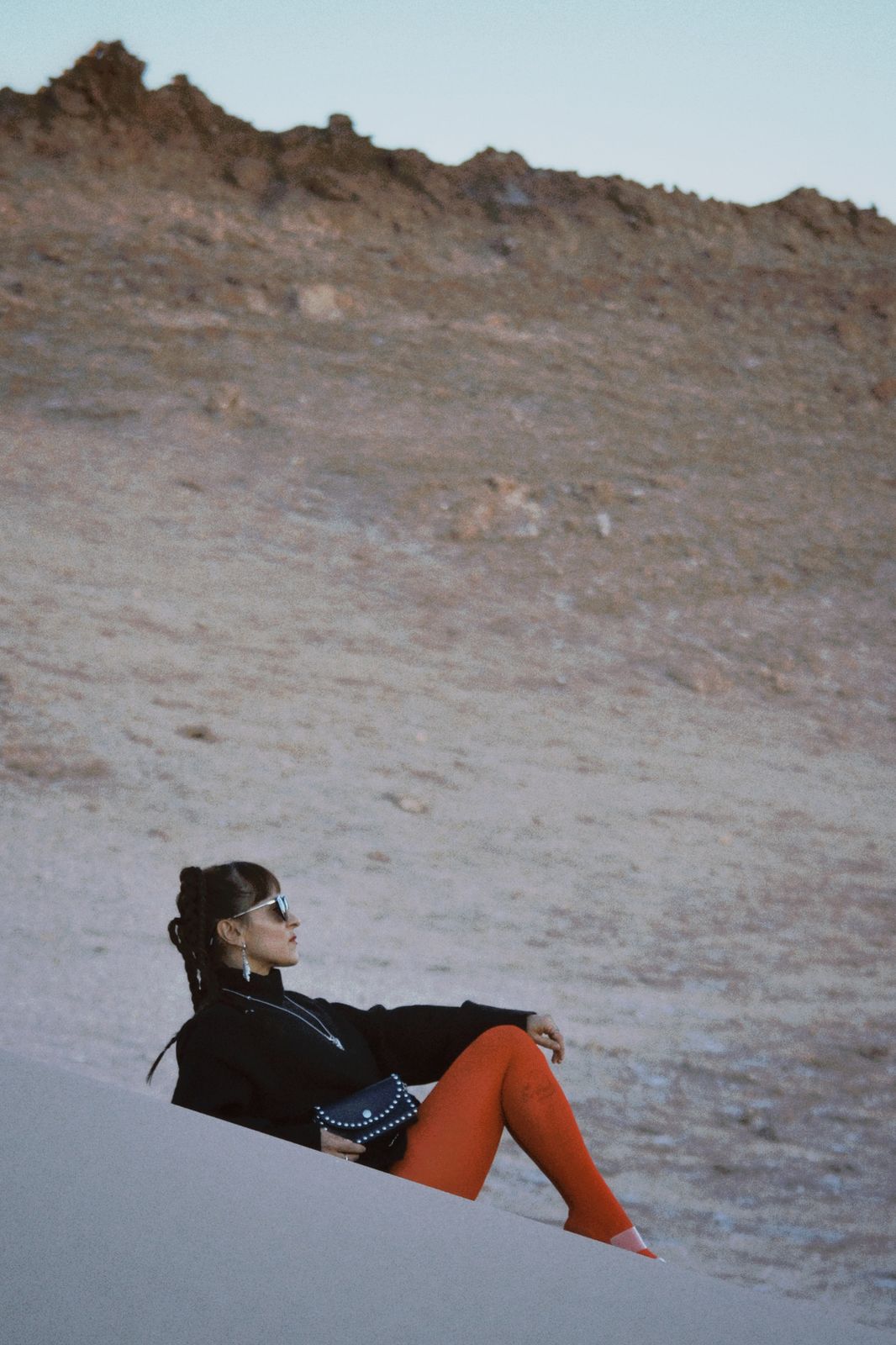 Resting on the dune